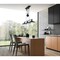 Westinghouse Pendant 60W 3Fixture Pulley Iron Hill 12In, Matte Black Shade 6129400 - alternate 6